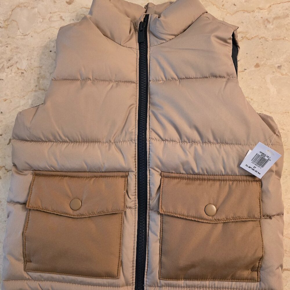 Toddler puffy vest